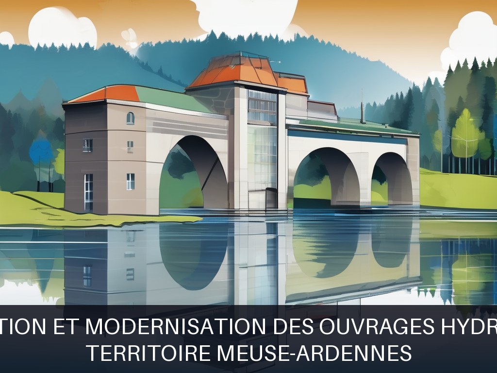 Illustration pour Territoire Meuse-Ardennes: Sécurisation et modernisation des ouvrages hydrauliques
