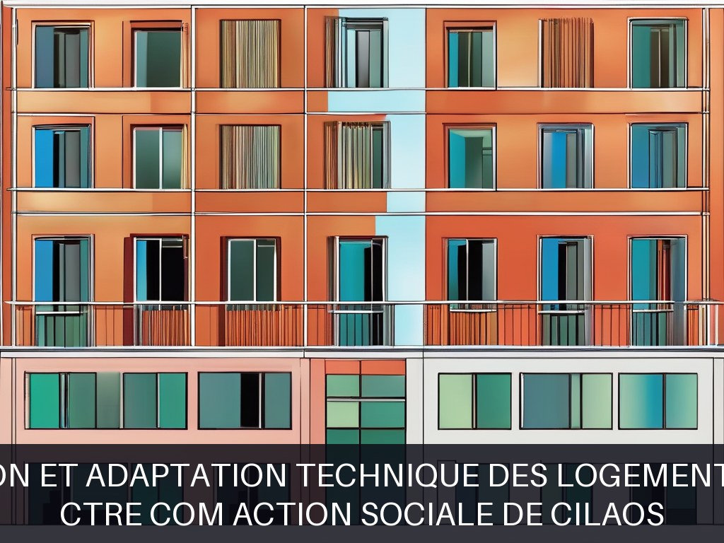 Illustration pour CTRE COM ACTION SOCIALE DE CILAOS: Rénovation et adaptation technique des logements sociaux