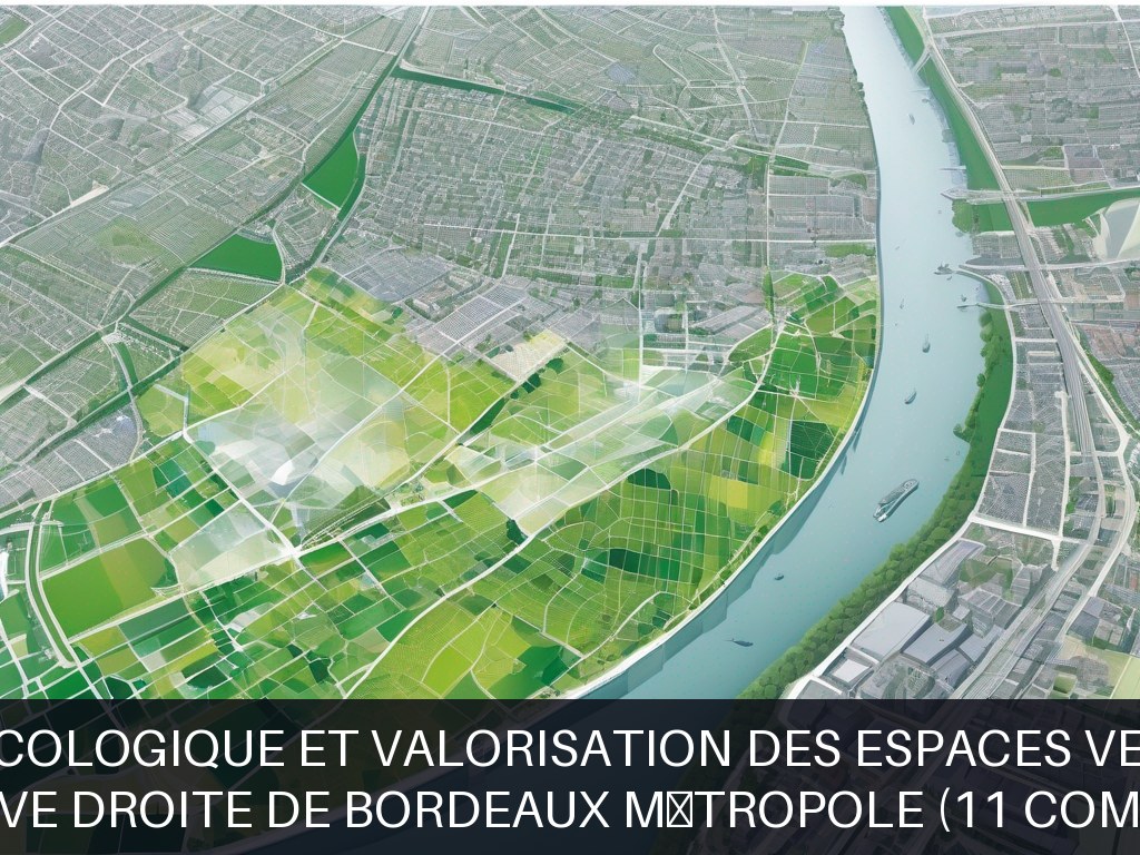 Illustration pour Pôle Territorial Rive Droite de Bordeaux Métropole (11 communes rive droite): Entretien écologique et valorisation des espaces verts urbains