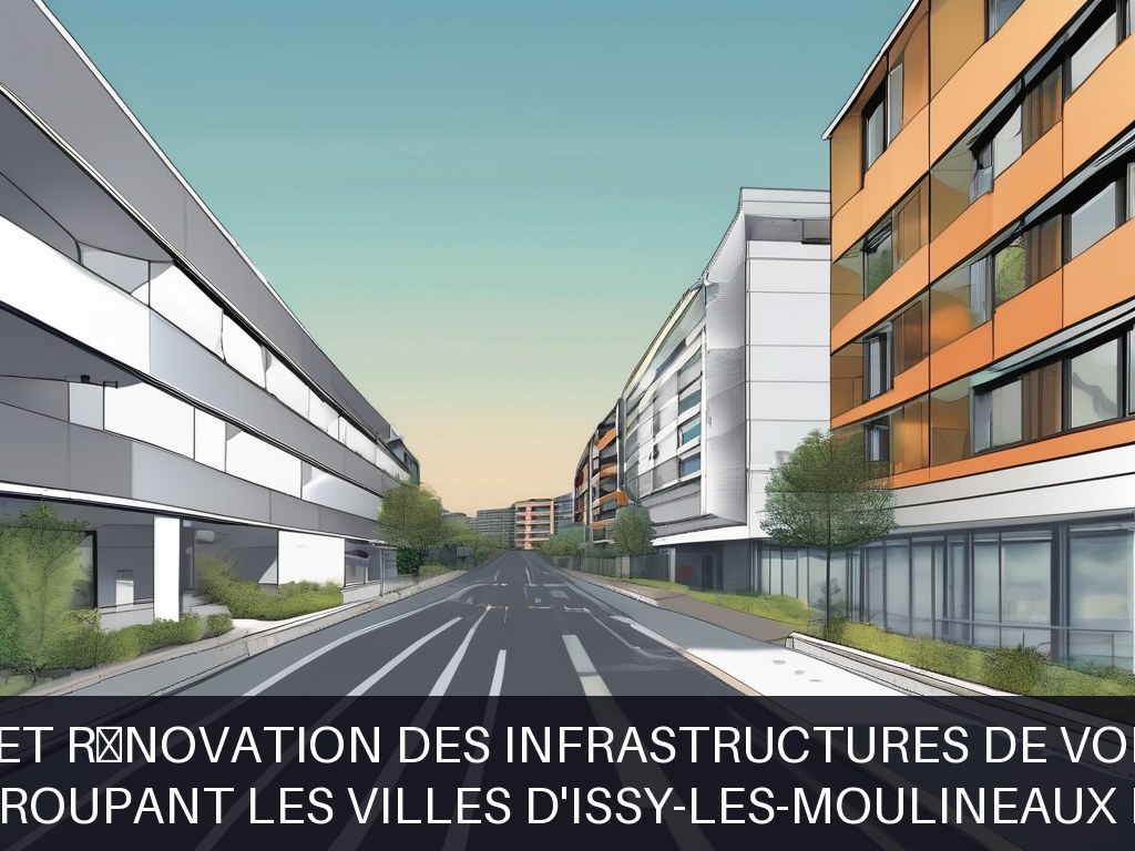 Illustration pour Secteur regroupant les villes d'Issy-les-Moulineaux et de Vanves: Maintenance et rénovation des infrastructures de voirie et réseaux