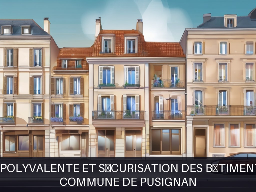 Illustration pour Commune de Pusignan: Maintenance polyvalente et sécurisation des bâtiments municipaux