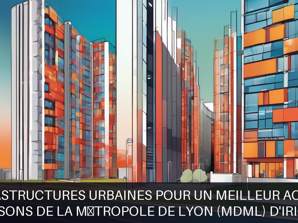 Illustration pour Maisons de la Métropole de Lyon (MDML) d'Irigny: Amélioration des infrastructures urbaines pour un meilleur accompagnement social