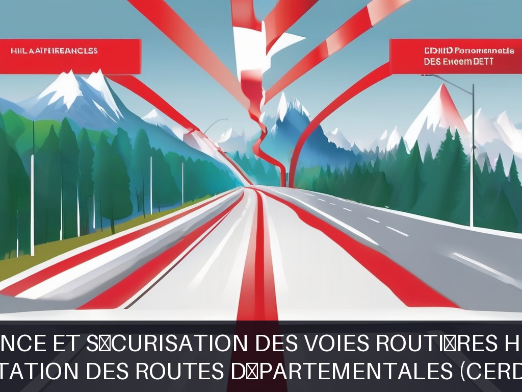 Illustration pour Centre d'Exploitation des Routes Départementales (CERD) de Sallanches: Maintenance et sécurisation des voies routières hivernales (Opportunité Urgente