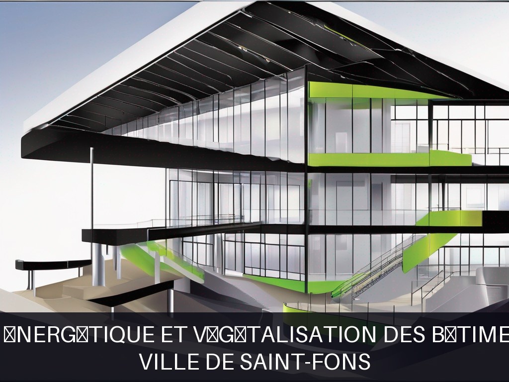 Illustration pour Ville de Saint-Fons: Rénovation énergétique et végétalisation des bâtiments publics
