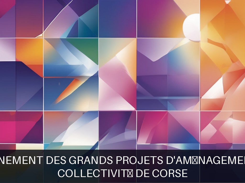 Illustration pour Collectivité de Corse: Accompagnement des grands projets d'aménagement durable