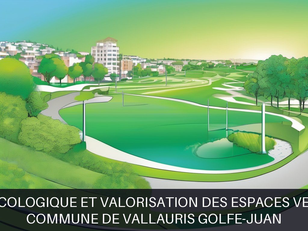 Illustration pour Commune de Vallauris Golfe-Juan: Entretien écologique et valorisation des espaces verts urbains