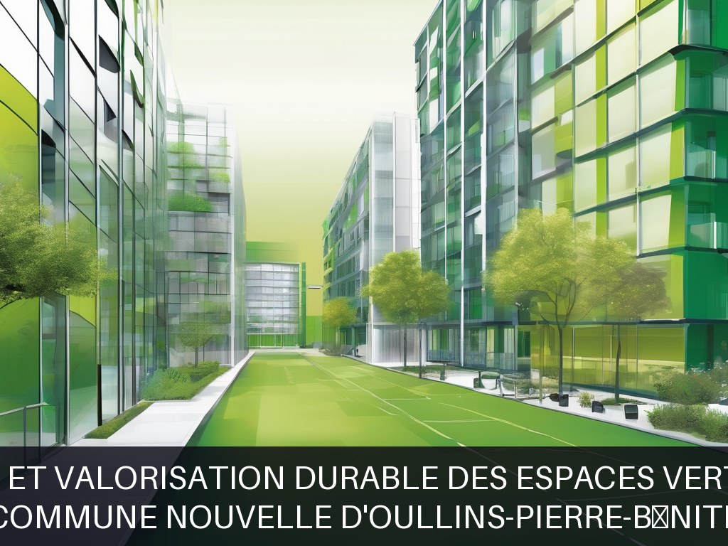 Illustration pour Commune nouvelle d'Oullins-Pierre-Bénite: Entretien et valorisation durable des espaces verts urbains