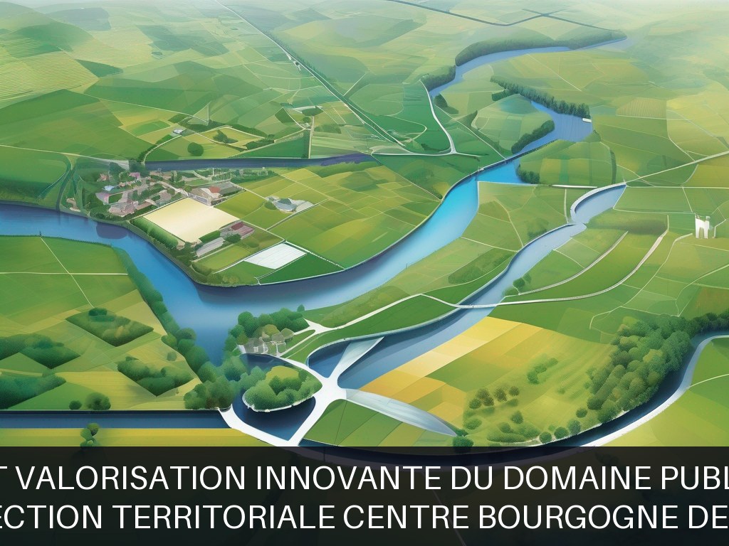 Illustration pour Direction territoriale Centre Bourgogne de VNF: Gestion et valorisation innovante du domaine public fluvial (Potentiel à Court Terme)