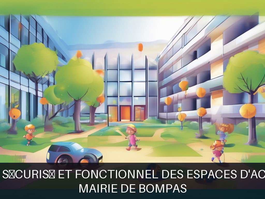 Illustration pour Mairie de Bompas: Aménagement sécurisé et fonctionnel des espaces d'accueil enfants