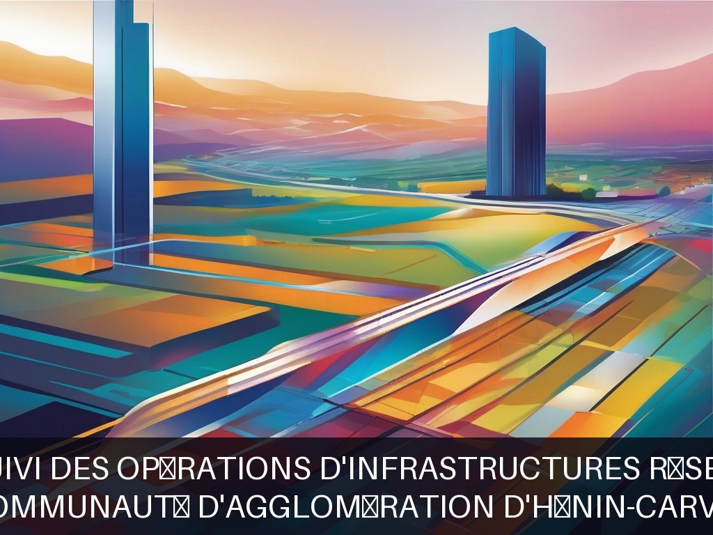 Illustration pour Communauté d'Agglomération d'Hénin-Carvin: Pilotage et suivi des opérations d'infrastructures réseaux et voiries