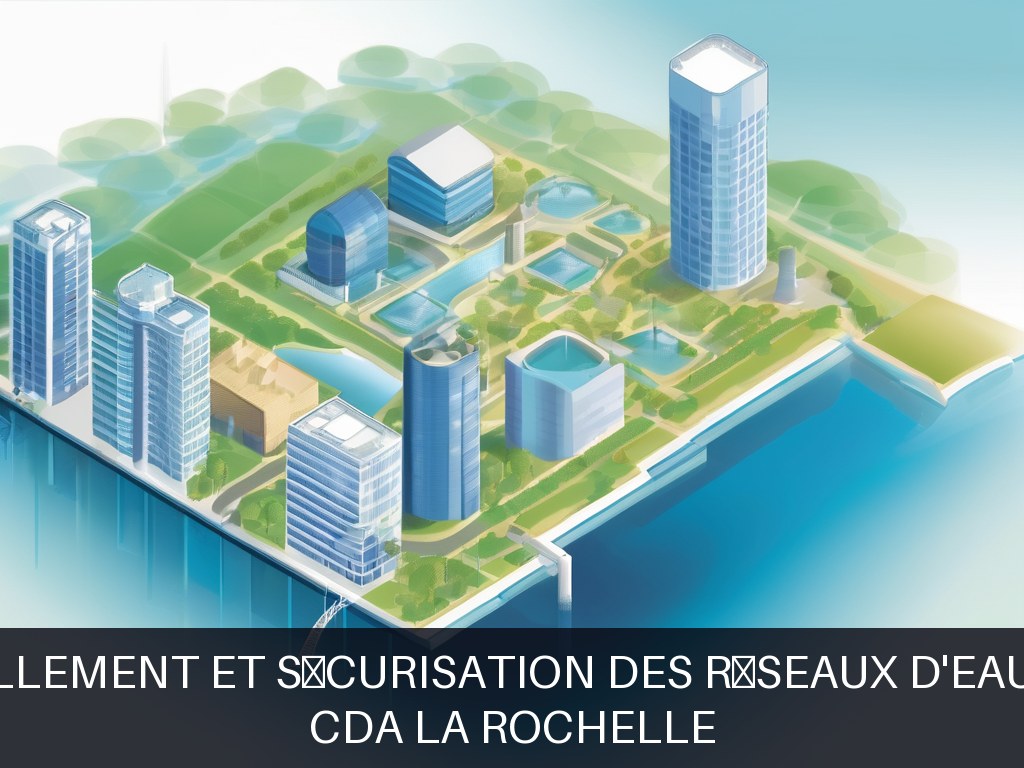Illustration pour CDA La Rochelle: Renouvellement et sécurisation des réseaux d'eau potable