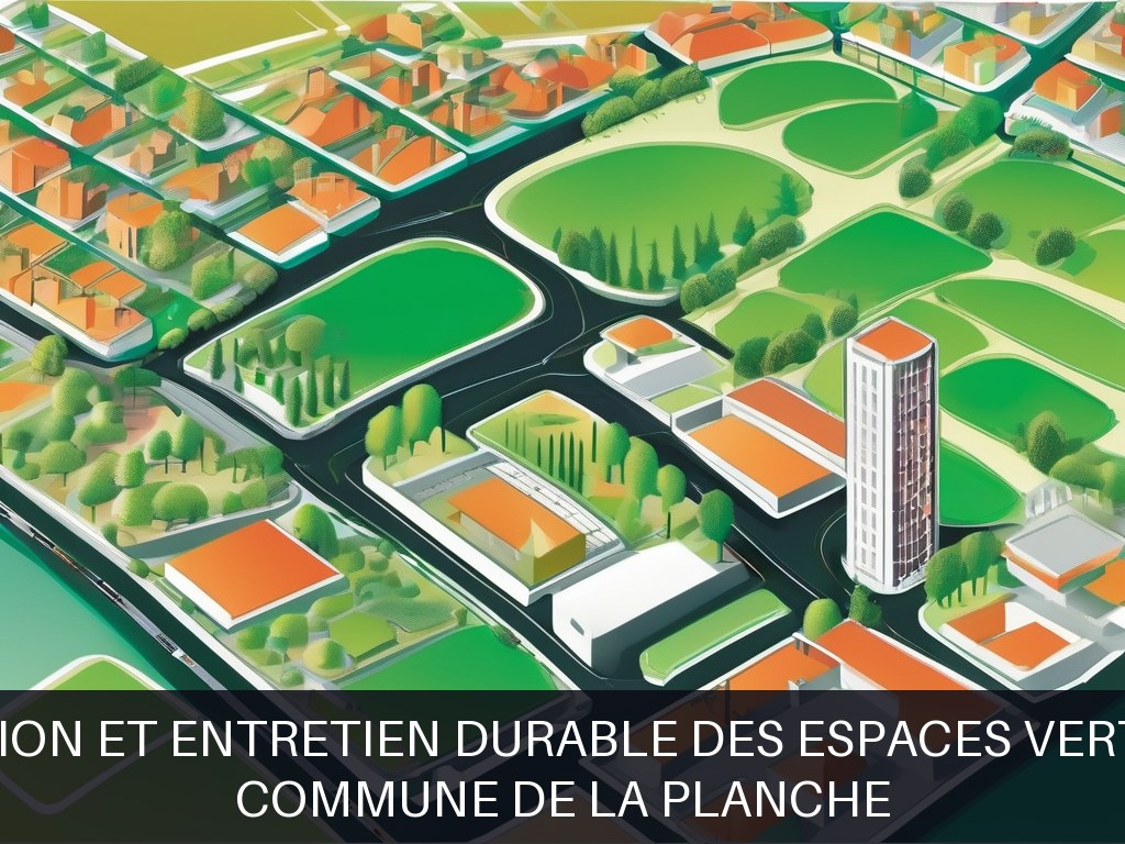 Illustration pour Commune de La Planche: Valorisation et entretien durable des espaces verts urbains (Potentiel à Court Terme)