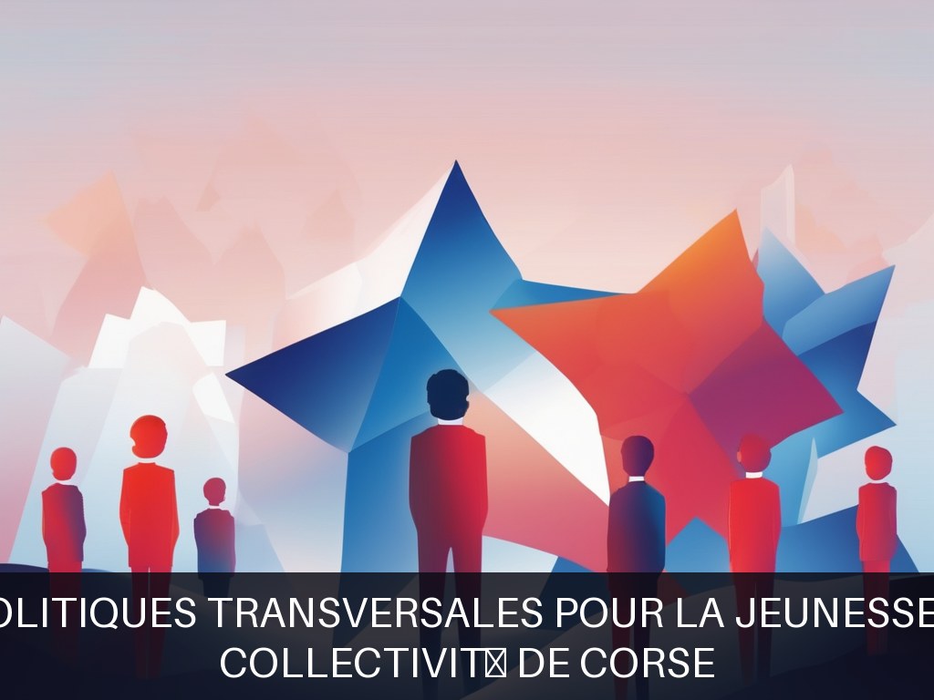 Illustration pour Collectivité de Corse: Accompagnement des politiques transversales pour la jeunesse et les enjeux sociétaux
