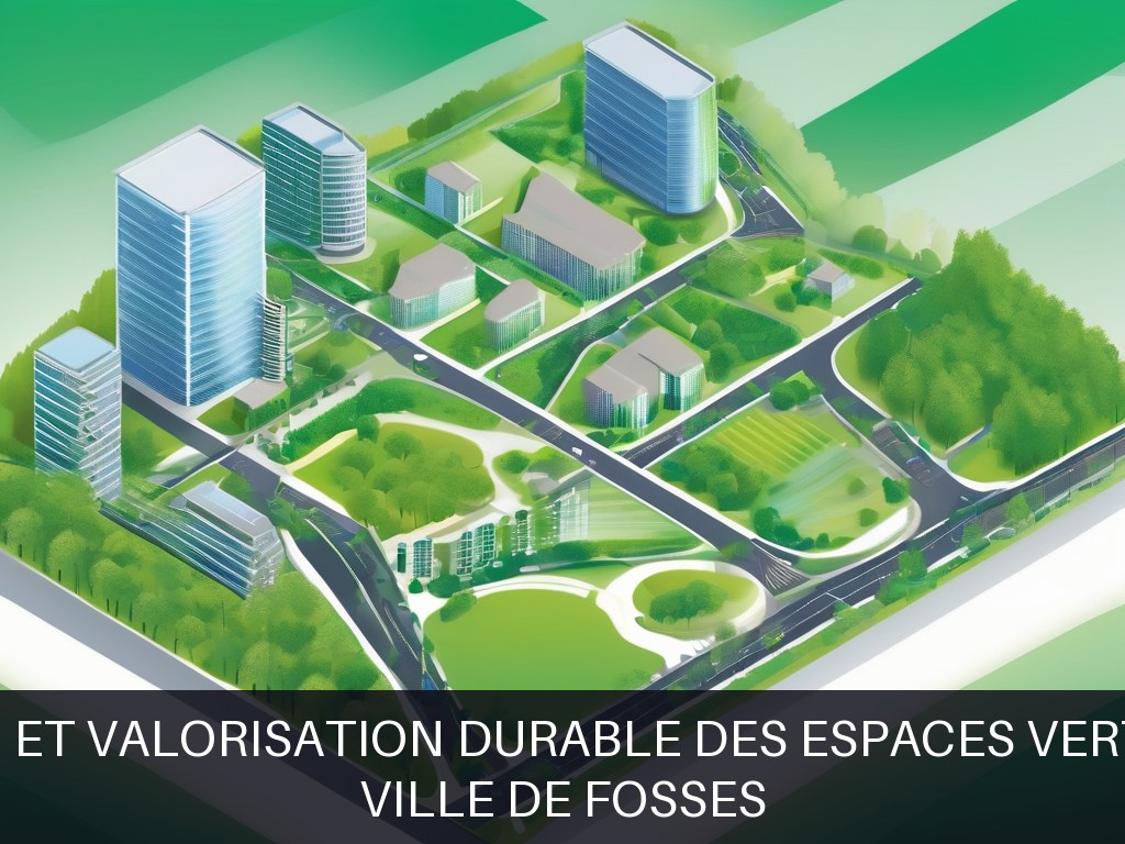 Illustration pour Ville de Fosses: Entretien et valorisation durable des espaces verts publics
