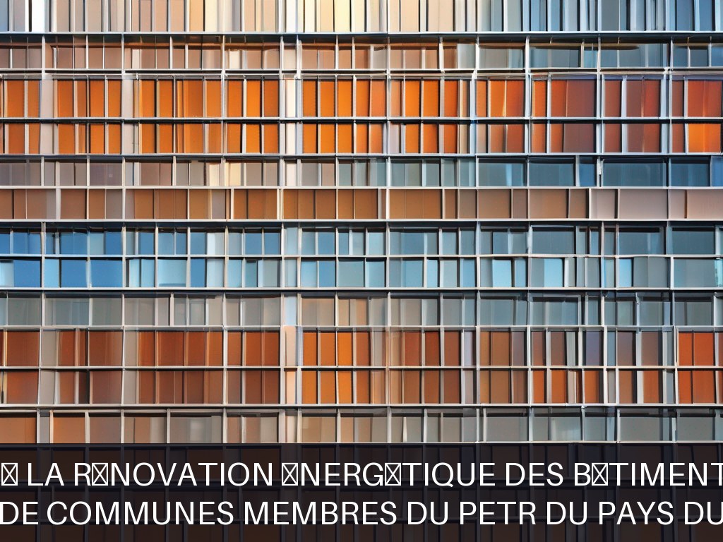 Illustration pour Communautés de communes membres du PETR du Pays du Perche Ornais: Accompagnement à la rénovation énergétique des bâtiments publics et privés (Potentie