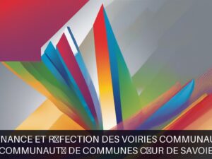 Illustration pour Communauté de Communes Cœur de Savoie: Maintenance et réfection des voiries communautaires