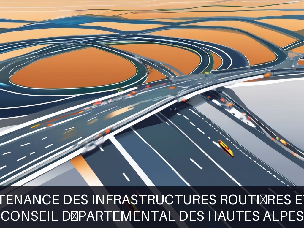 Illustration pour Conseil Départemental des Hautes Alpes: Gestion et maintenance des infrastructures routières et aéronautiques