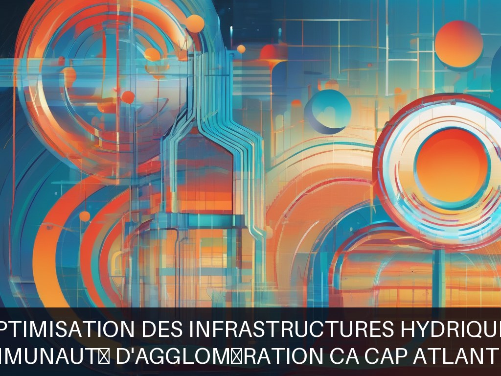 Illustration pour Communauté d'agglomération CA CAP ATLANTIQUE: Optimisation des infrastructures hydriques
