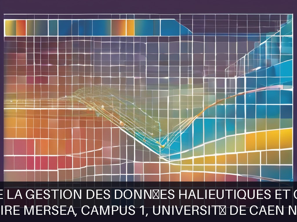 Illustration pour Laboratoire MERSEA, campus 1, Université de Caen Normandie: Optimisation de la gestion des données halieutiques et communication (Potentiel à Court Te