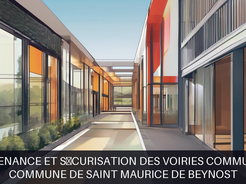 Illustration pour Commune de Saint Maurice de Beynost: Maintenance et sécurisation des voiries communales