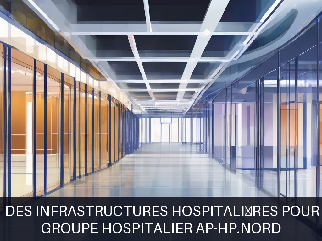 Illustration pour Groupe Hospitalier AP-HP.Nord: Optimisation des infrastructures hospitalières pour la résilience