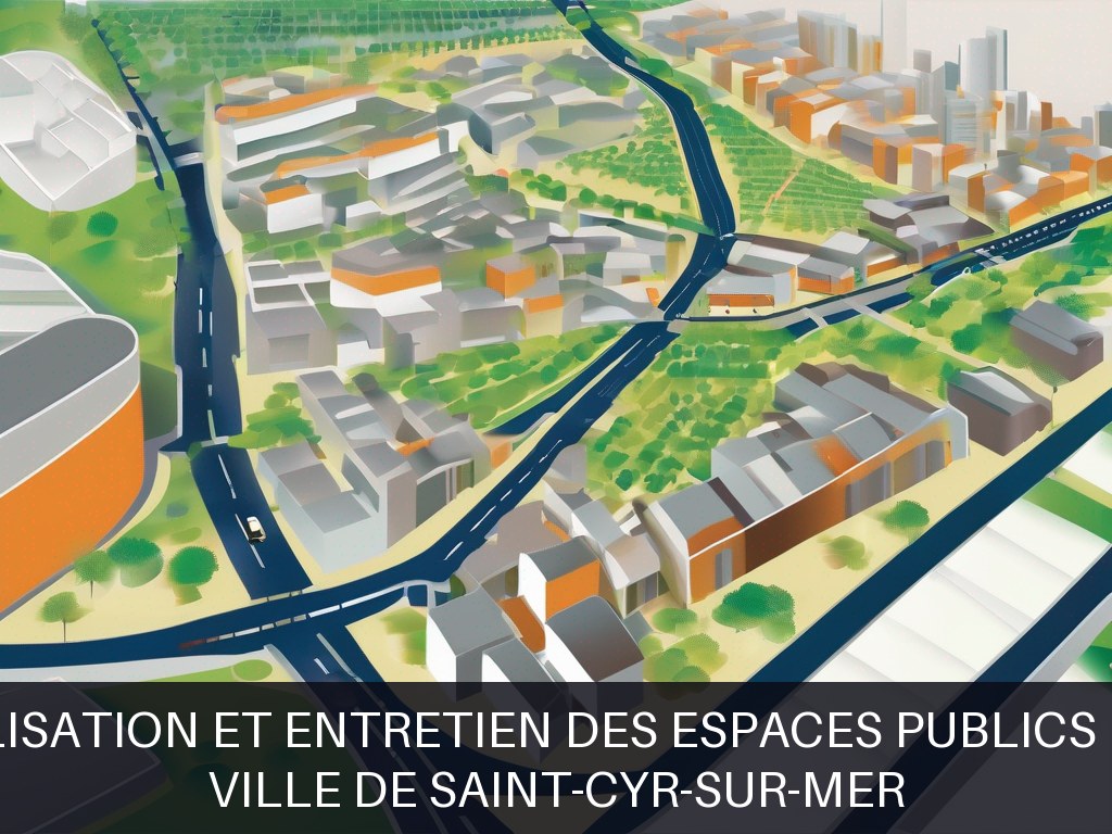 Illustration pour Ville de Saint-Cyr-sur-Mer: Végétalisation et entretien des espaces publics urbains