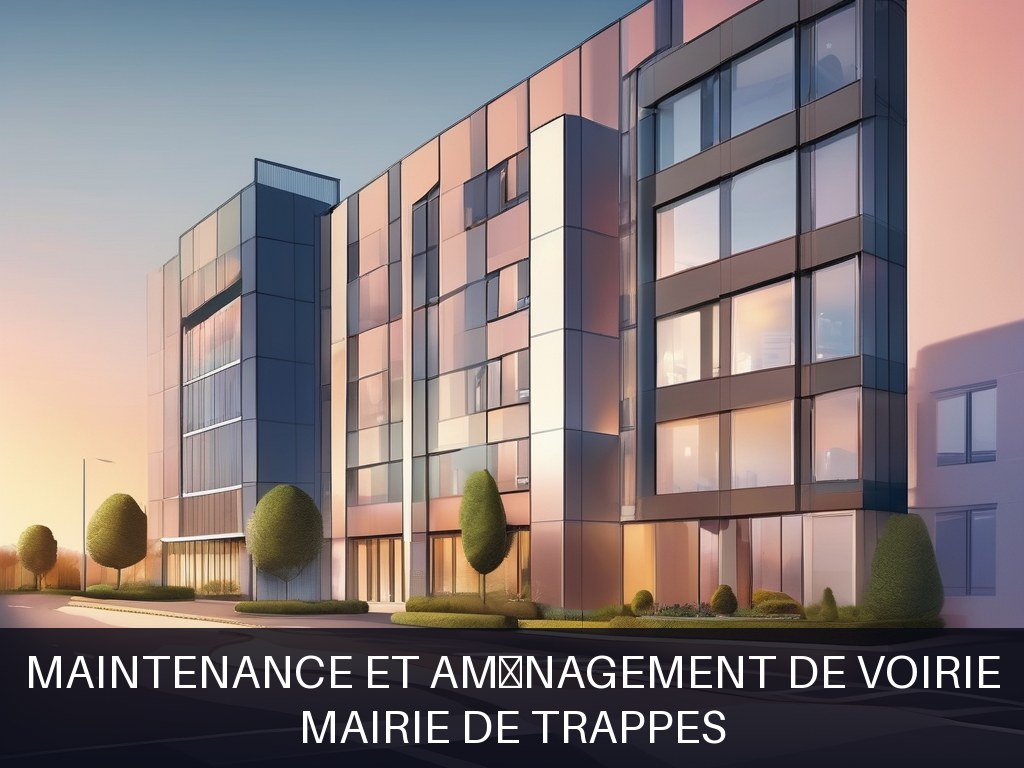 Illustration pour Mairie de Trappes: Maintenance et aménagement de voirie