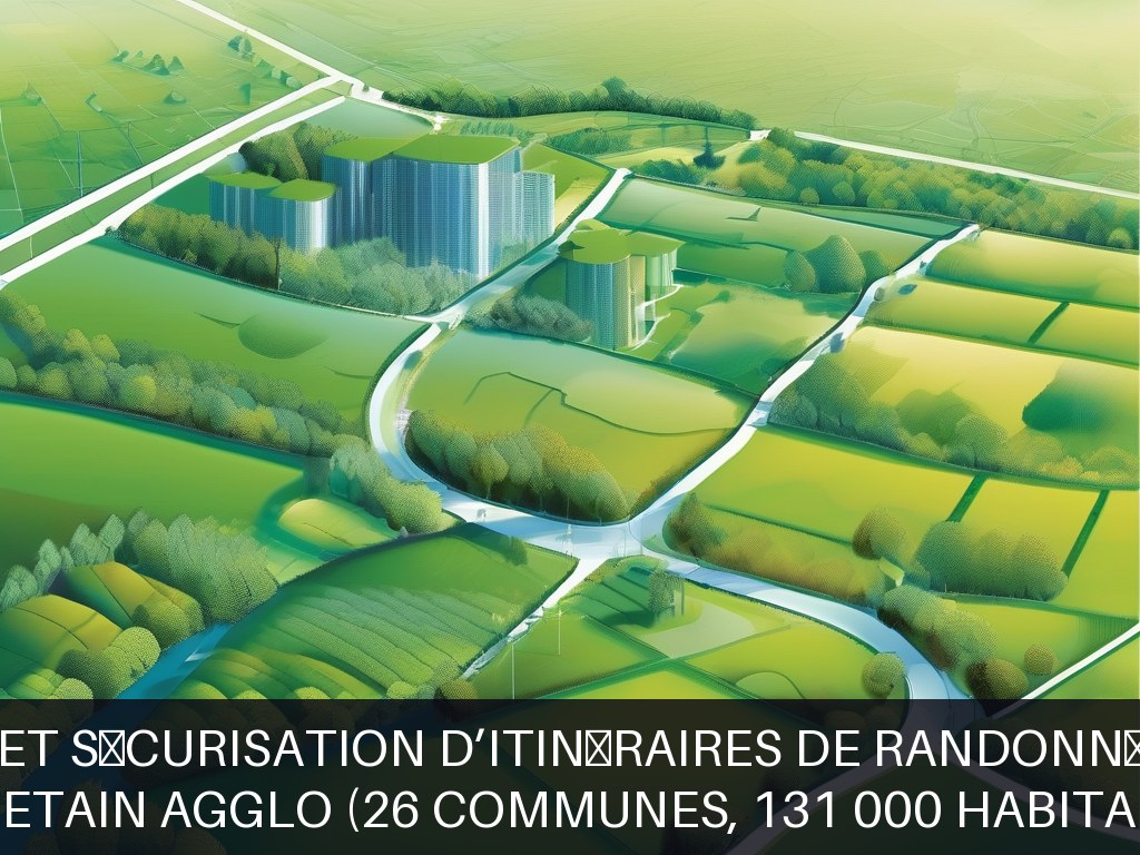 Illustration pour Muretain Agglo (26 communes, 131 000 habitants): Aménagement et sécurisation d’itinéraires de randonnée écologiques