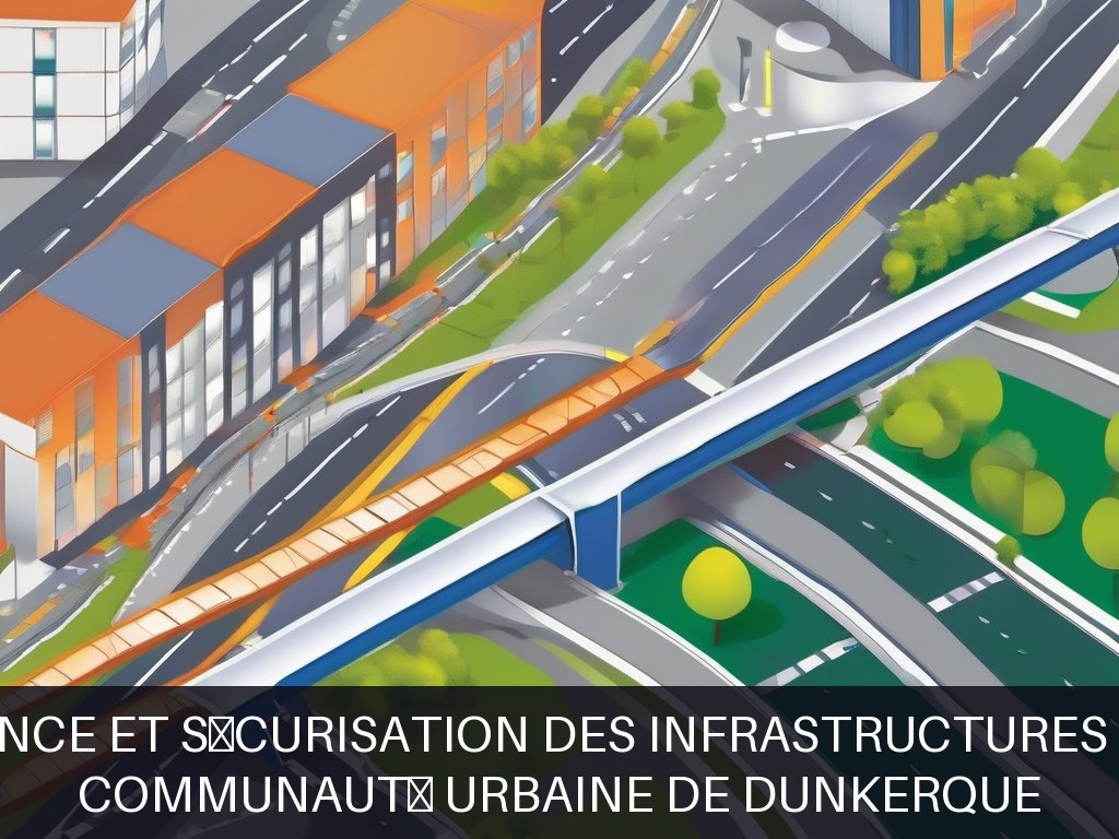 Illustration pour Communauté Urbaine de Dunkerque: Maintenance et sécurisation des infrastructures routières