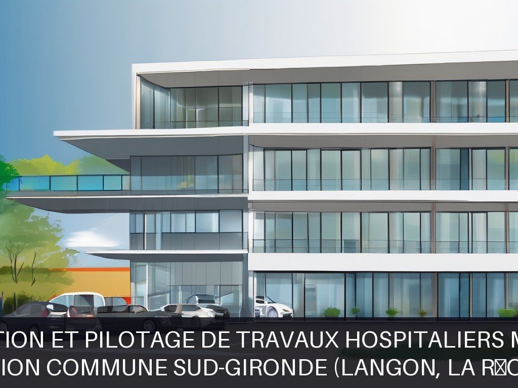 Illustration pour Centre Hospitalier de Cadillac et direction commune Sud-Gironde (Langon, La Réole, Cadillac, Podensac, Monségur, Bazas): Coordination et pilotage de t