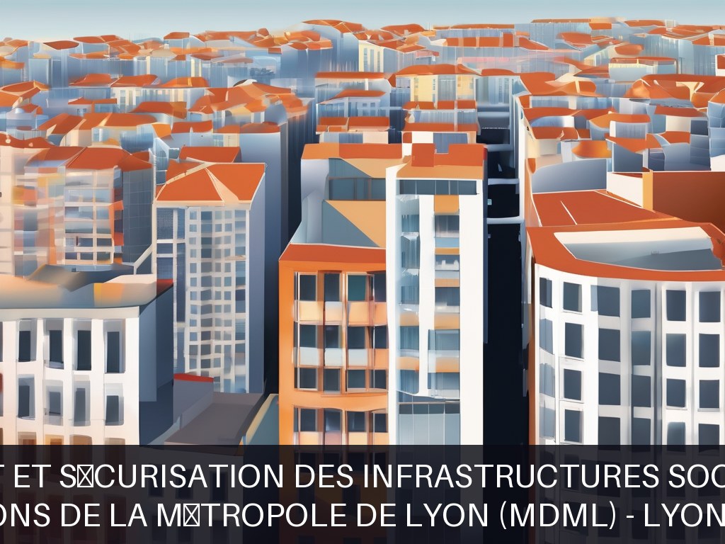 Illustration pour Maisons de la Métropole de Lyon (MDML) - Lyon 8 Est: Renforcement et sécurisation des infrastructures sociales urbaines