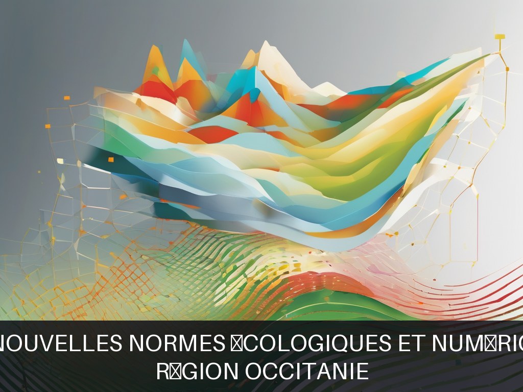Illustration pour Région Occitanie: Formation aux nouvelles normes écologiques et numériques dans le BTP (Potentiel à Court Terme)