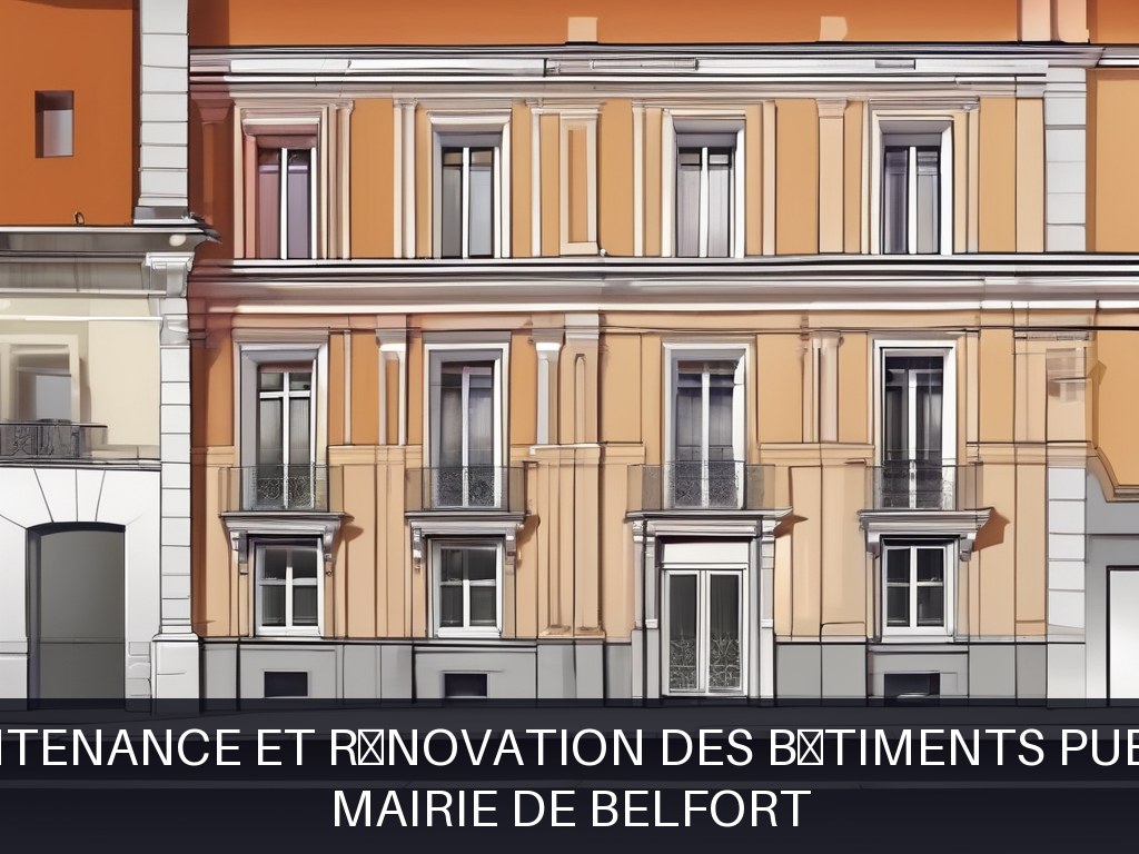 Illustration pour Mairie de Belfort: Maintenance et rénovation des bâtiments publics