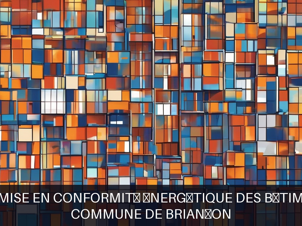 Illustration pour Commune de Briançon: Maintenance et mise en conformité énergétique des bâtiments municipaux