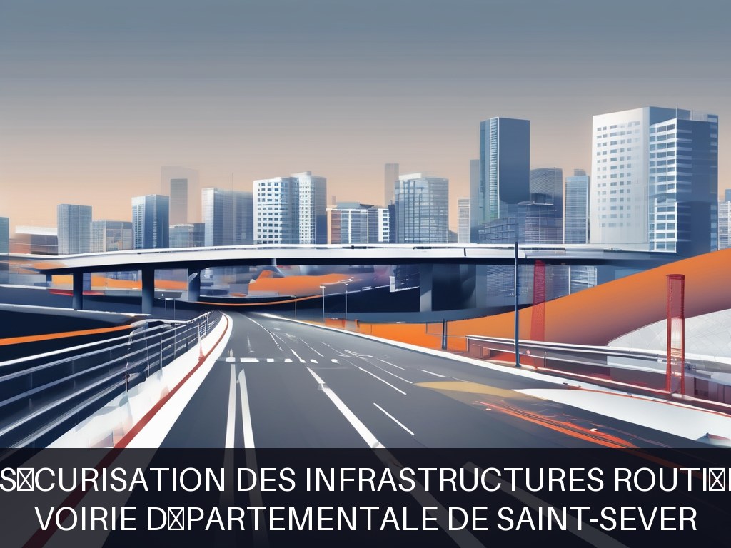 Illustration pour Voirie départementale de Saint-Sever: Maintenance et sécurisation des infrastructures routières et cyclables