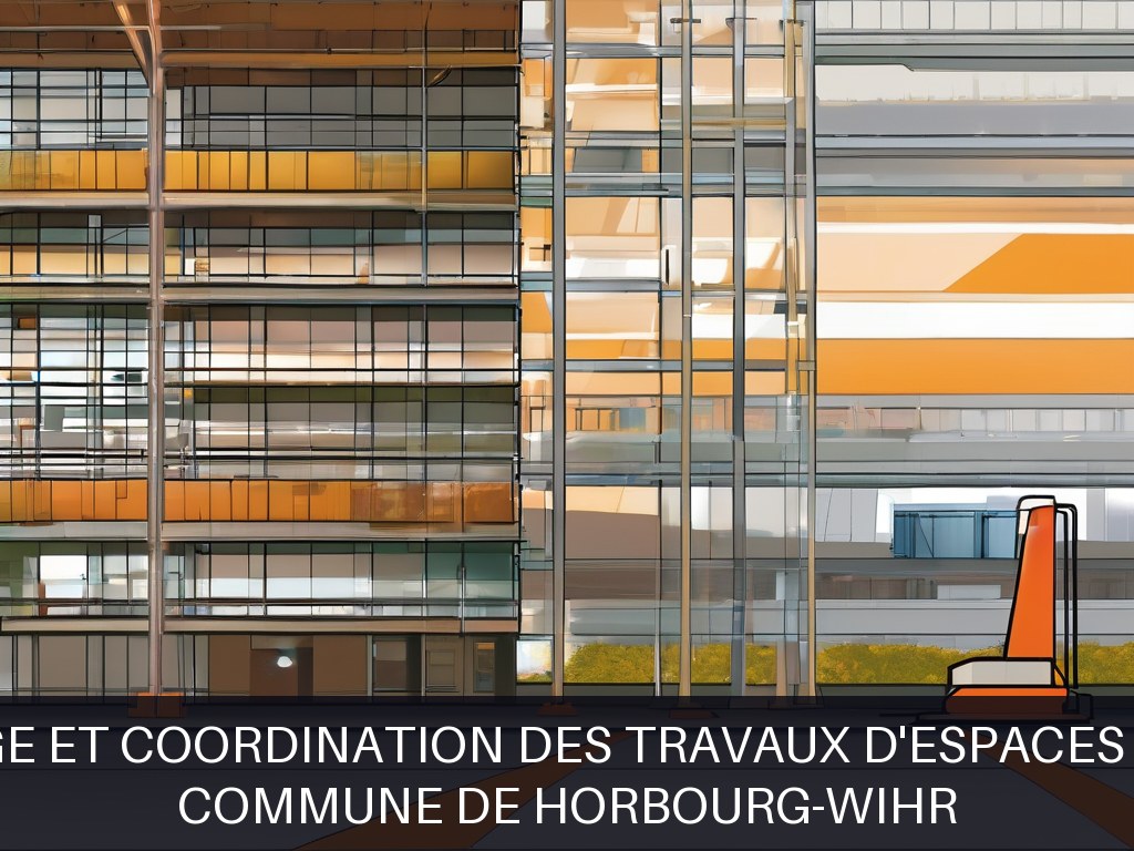 Illustration pour Commune de Horbourg-Wihr: Pilotage et coordination des travaux d'espaces publics