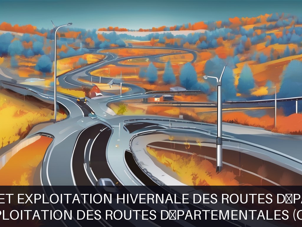 Illustration pour Centre d'Exploitation des Routes Départementales (CERD) de VERS: Maintenance et exploitation hivernale des routes départementales (Opportunité Urgente