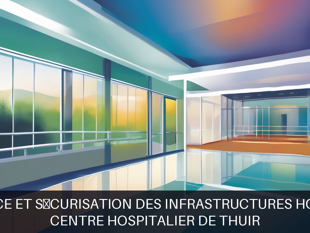 Illustration pour Centre Hospitalier de Thuir: Maintenance et sécurisation des infrastructures hospitalières