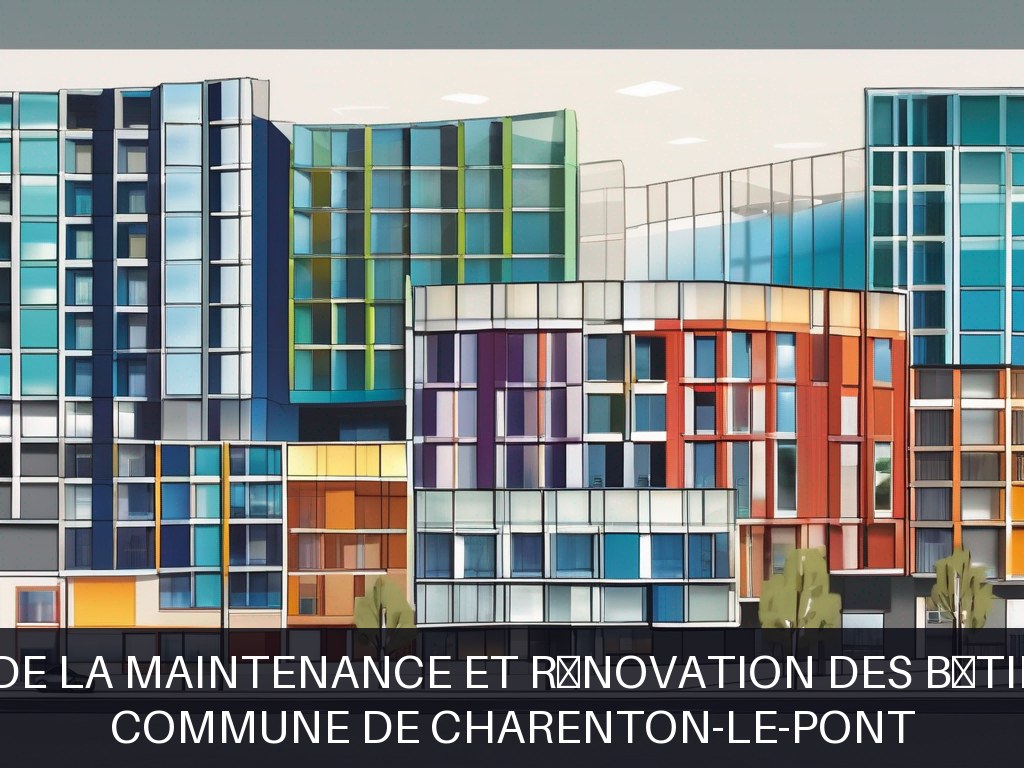 Illustration pour Commune de Charenton-le-Pont: Optimisation de la maintenance et rénovation des bâtiments publics