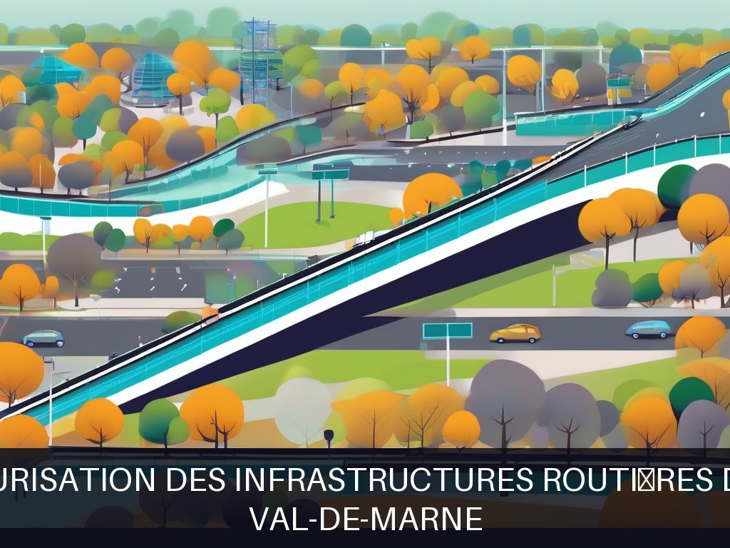 Illustration pour Val-de-Marne: Entretien et sécurisation des infrastructures routières départementales