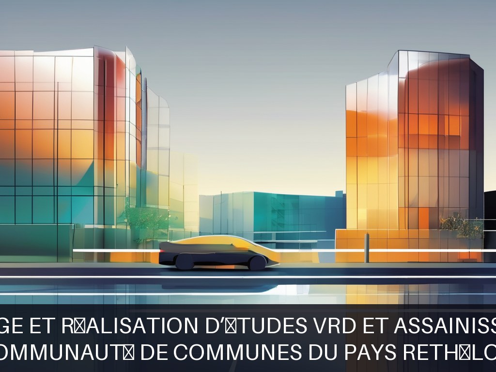 Illustration pour Communauté de communes du Pays rethélois: Pilotage et réalisation d’études VRD et assainissement