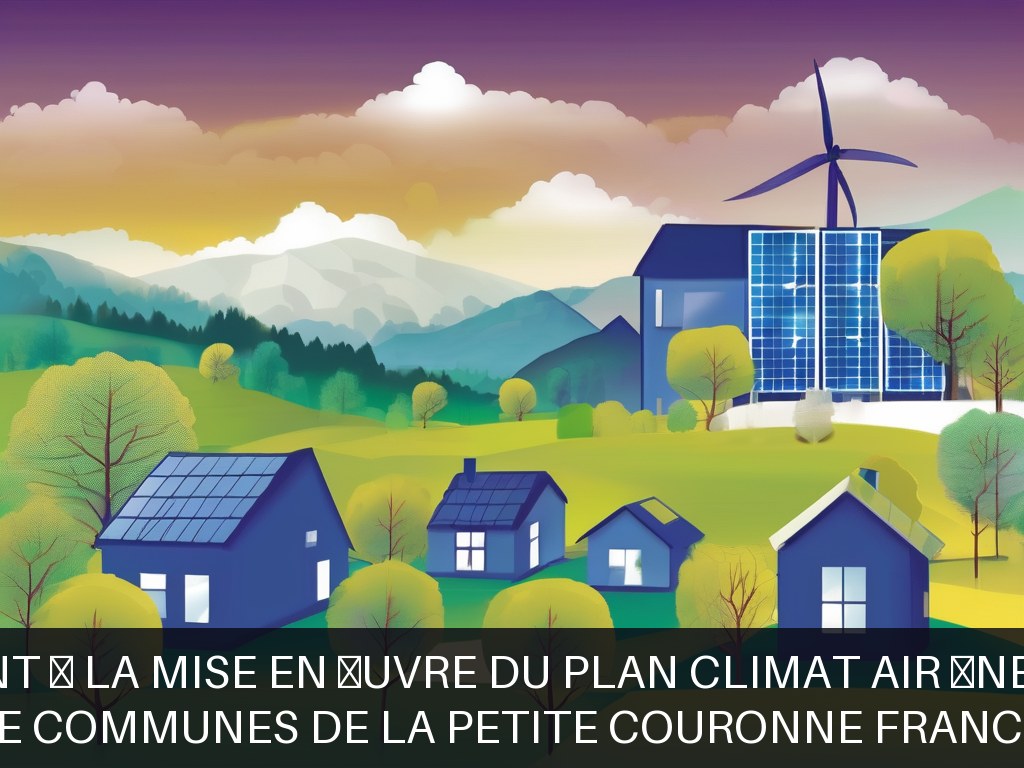Illustration pour Communauté de communes de la Petite Couronne Francilienne (CCPMF): Accompagnement à la mise en œuvre du Plan Climat Air Énergie Territorial