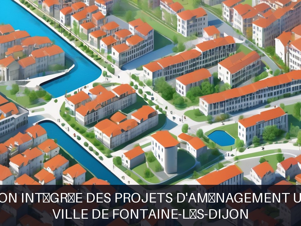 Illustration pour Ville de Fontaine-lès-Dijon: Gestion intégrée des projets d'aménagement urbain