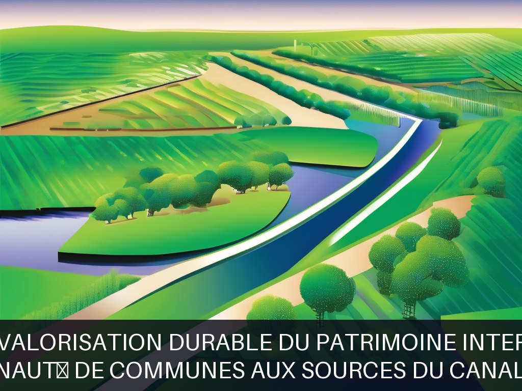 Illustration pour Communauté de Communes Aux Sources du Canal du Midi: Gestion et valorisation durable du patrimoine intercommunal