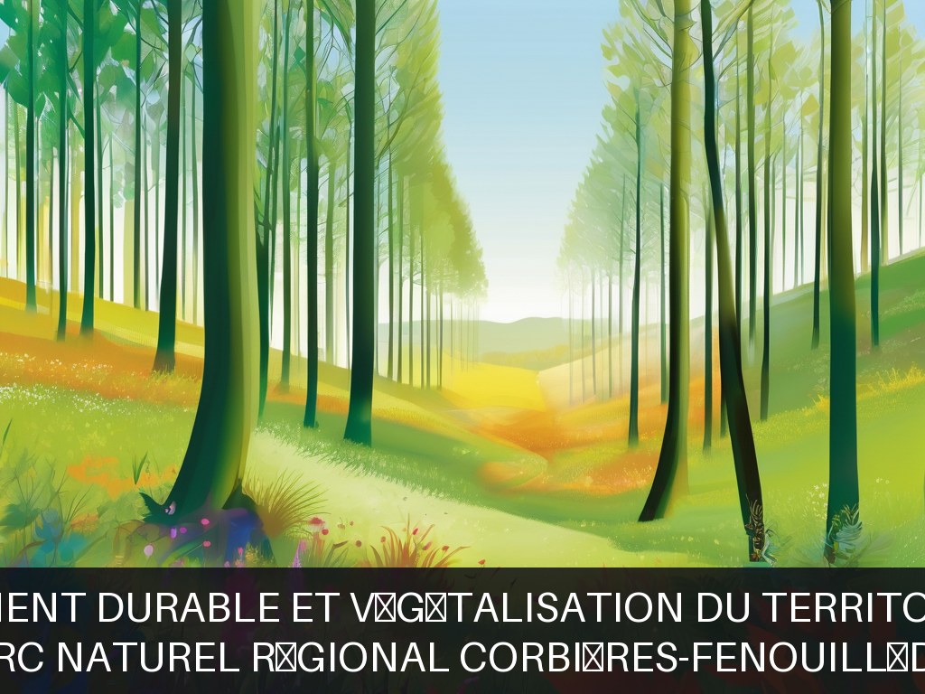 Illustration pour Parc Naturel Régional Corbières-Fenouillèdes: Aménagement durable et végétalisation du territoire du PNR