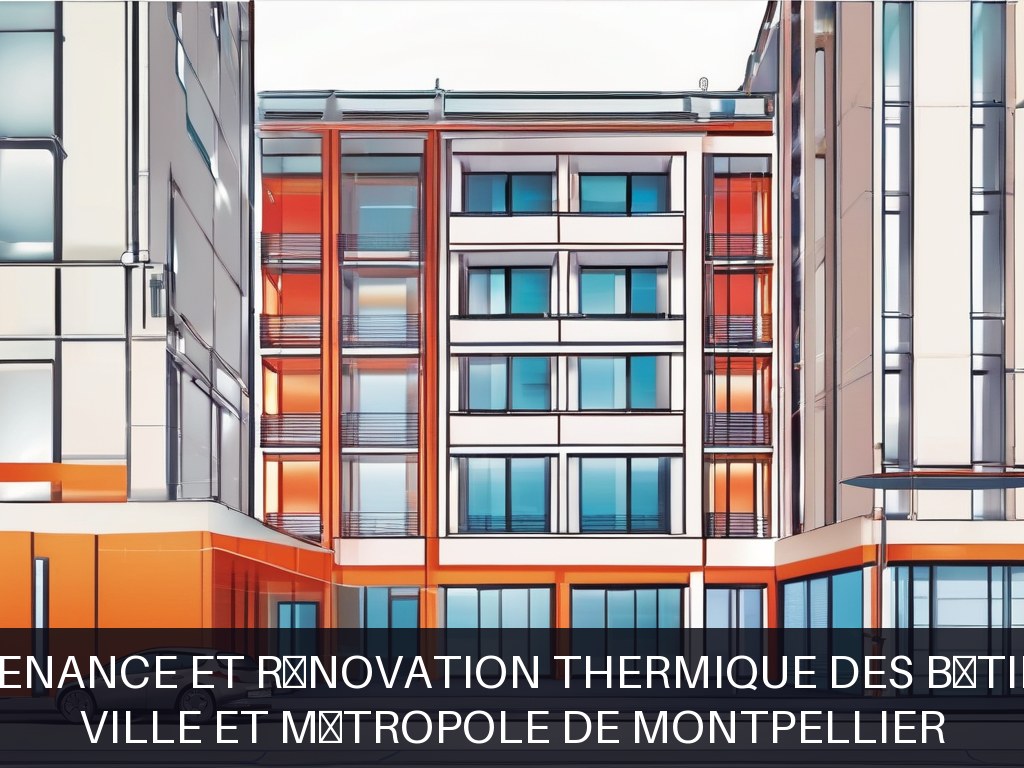 Illustration pour Ville et Métropole de Montpellier: Plan de maintenance et rénovation thermique des bâtiments publics