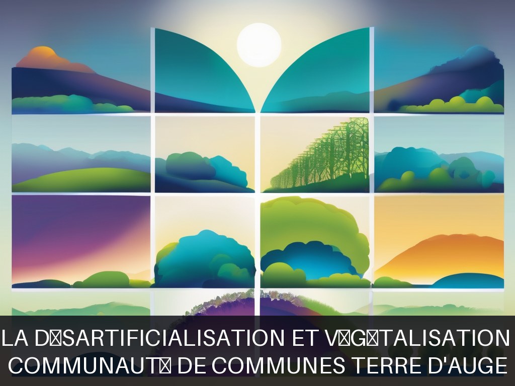 Illustration pour Communauté de Communes Terre d'Auge: Accompagnement à la désartificialisation et végétalisation des espaces publics (Potentiel à Court Terme)