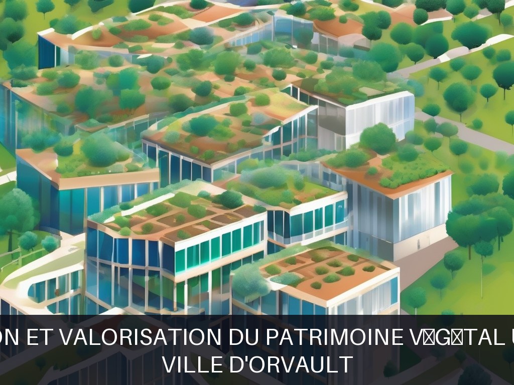 Illustration pour Ville d'Orvault: Gestion et valorisation du patrimoine végétal urbain