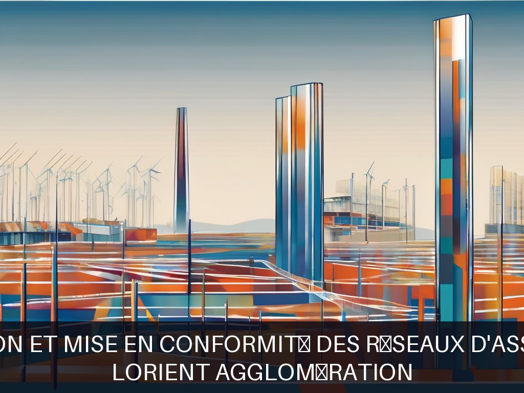 Illustration pour Lorient Agglomération: Réhabilitation et mise en conformité des réseaux d'assainissement