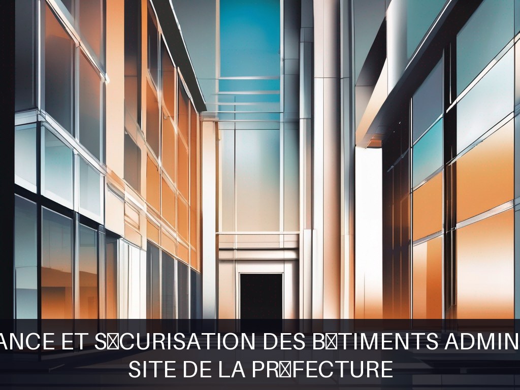 Illustration pour Site de la préfecture: Maintenance et sécurisation des bâtiments administratifs